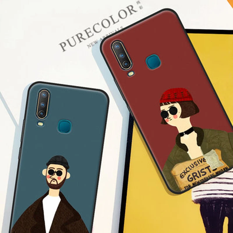 Чехол накладка для vivo Y17 2019 6 35 дюйма мягкий силиконовый чехол телефона Y 17 бампер