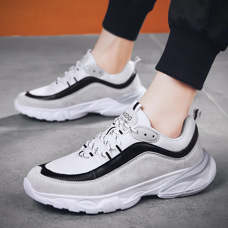 2020 Новый Для мужчин кроссовки личности в старинном стиле ретро Удобная дышащая