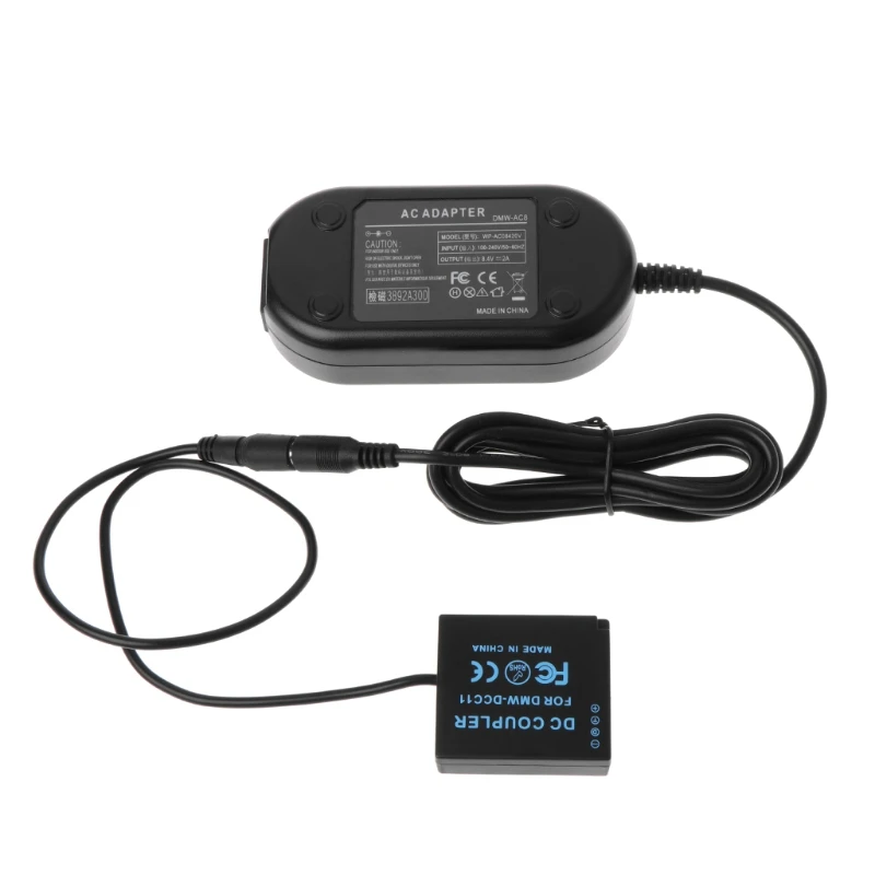 DMW AC8 AC адаптер питания + DCC11 DC соединитель для Panasonic DMC GX80|Зарядные устройства| |
