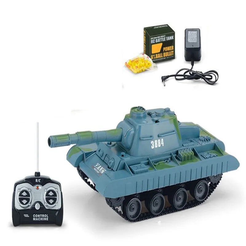 Детский Танк с дистанционным управлением модель зарядная версия может запустить
