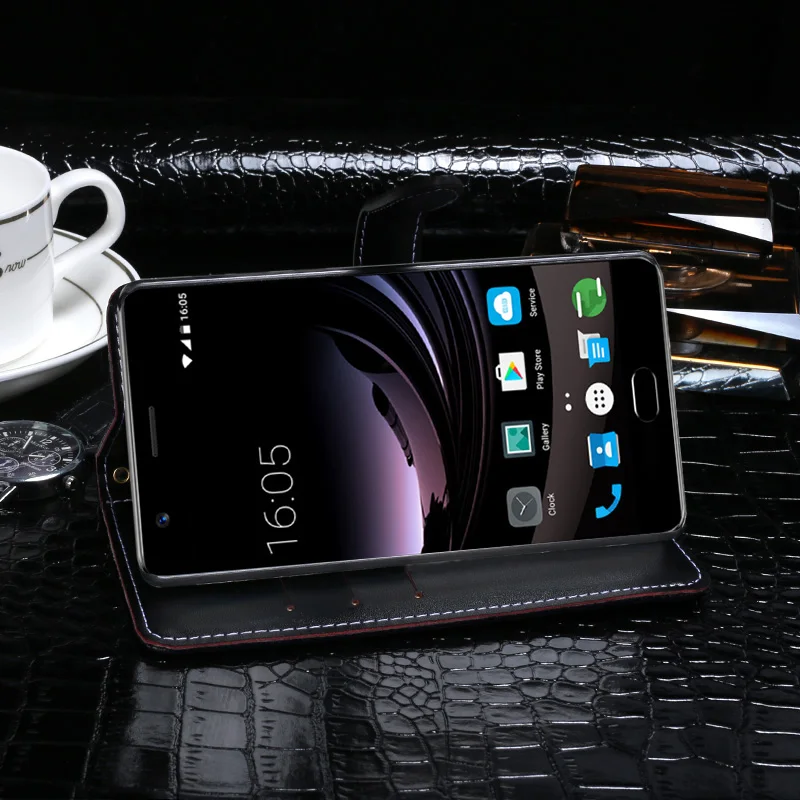 Чехол Elephone P8 Max роскошный кожаный чехол книжка для защитный телефона из
