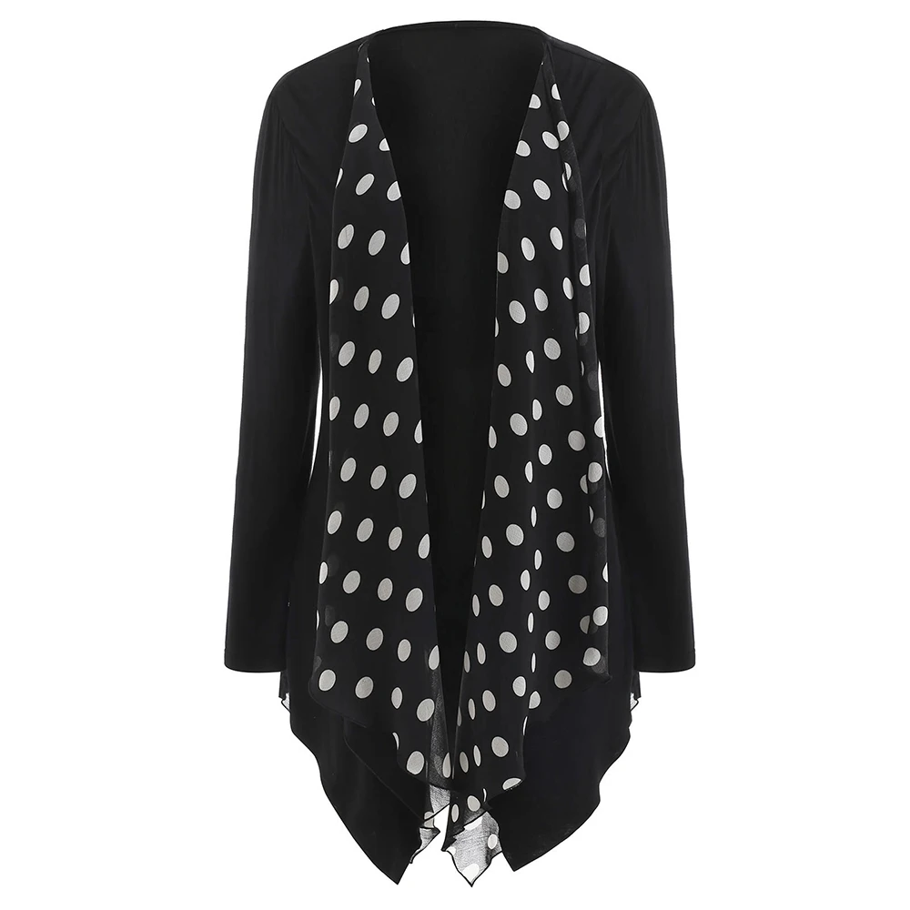 2019 Новое Женское пальто большого размера с цветным блоком двухцветная туника в