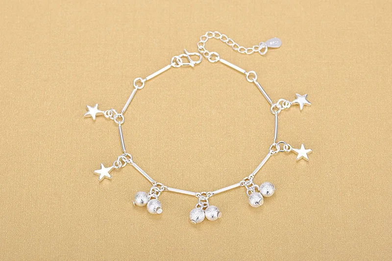 Женские матовые браслеты со звездами Everoyal браслет из серебра и 925 пробы высокого