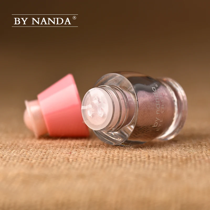 По Нанда бренд Pro блеск для век Loose Powder Shimmer Eye Shadow телесного цвета Пигменты с