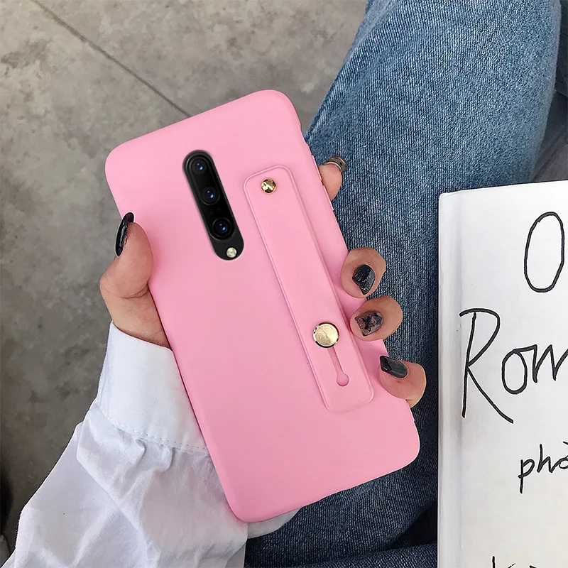 Силиконовый чехол на руку для oneplus 7 pro 6 6t 5 5t 7t держатель на запястье держатель для телефона Подставка мягкий чехол s one plus 7 задняя крышка