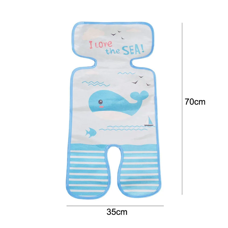 Аксессуары для детской коляски, летнее освежающее сиденье для новорожденных, дышащая подстилка для коляски, универсальные аксессуары