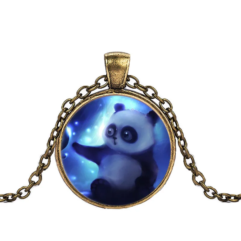 Ожерелье-чокер со стеклянной подвеской в стиле аниме | Украшения и аксессуары