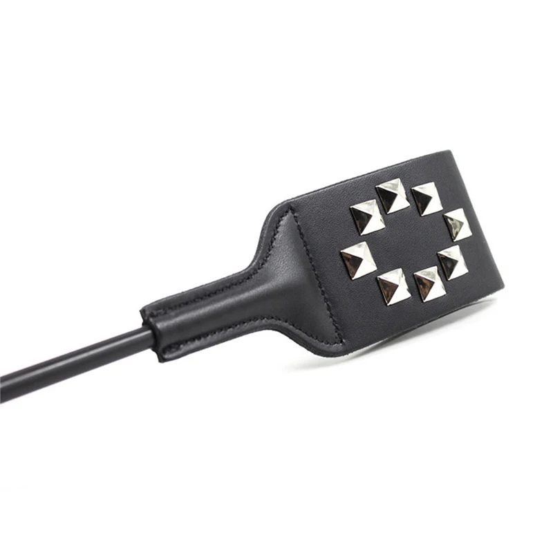 Черная плетка из искусственной кожи для связывания с ресницами весло шлепки