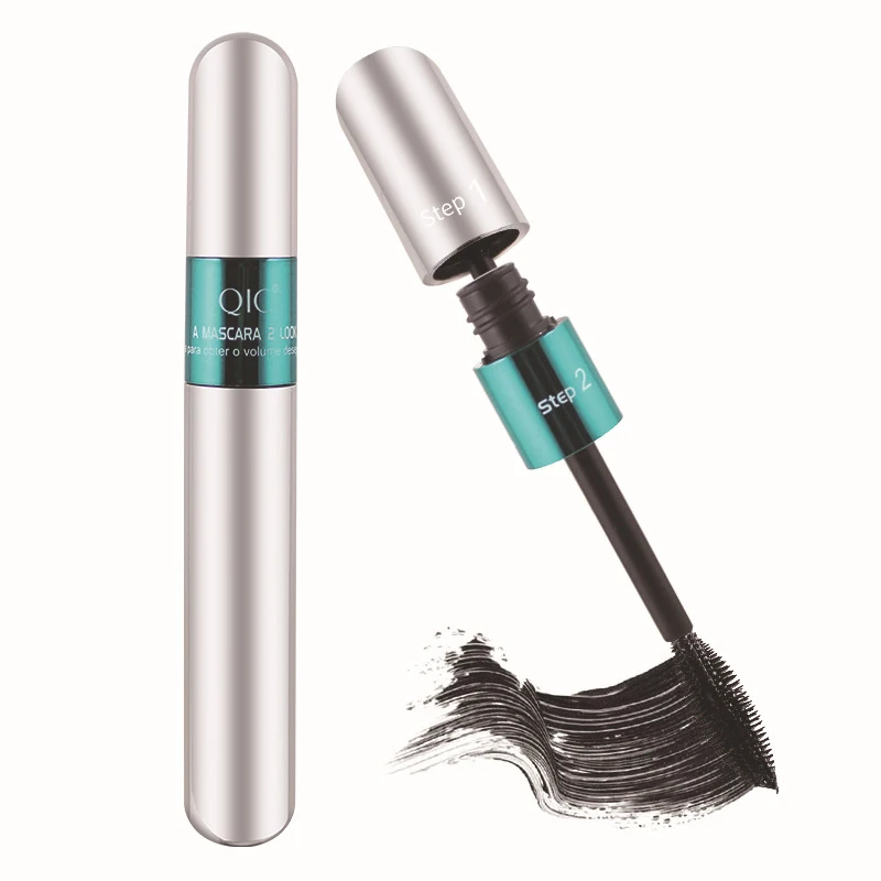 

QIC Mascara Double Head Curling Long Waterproof Thick No Blooming 3D Mascara Q802 88
