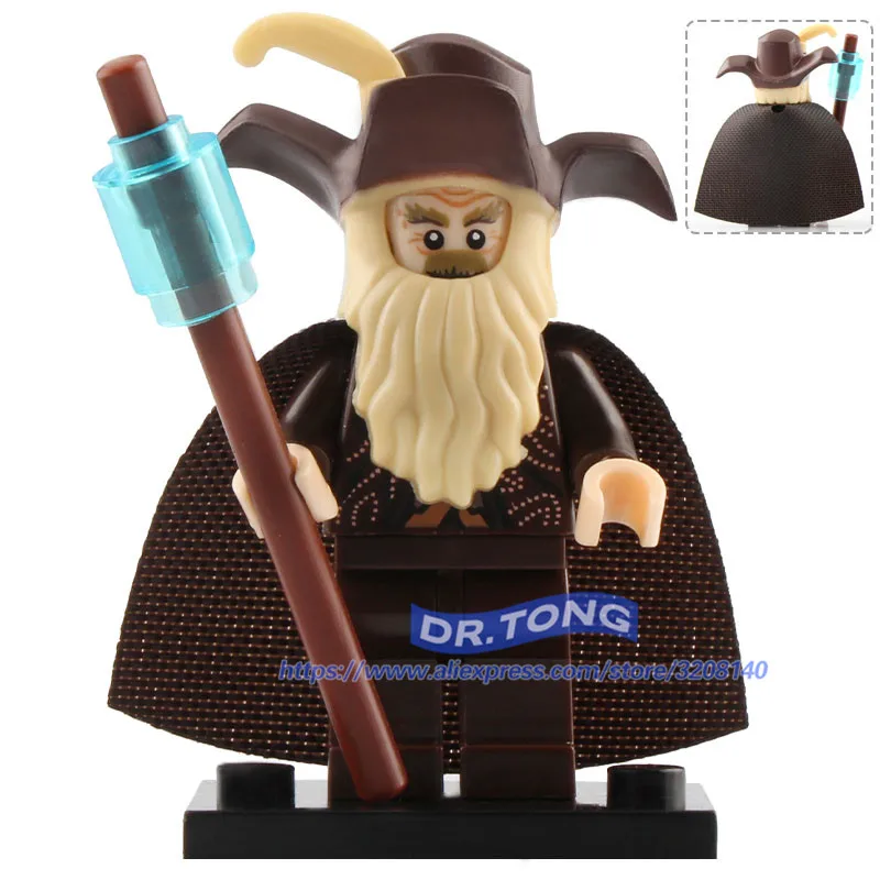 8 шт./лот PG8160 Samwise Gamgee Frodo Baggins Gandalf Radagast Saruman Beorn Властелин колец детские игрушки