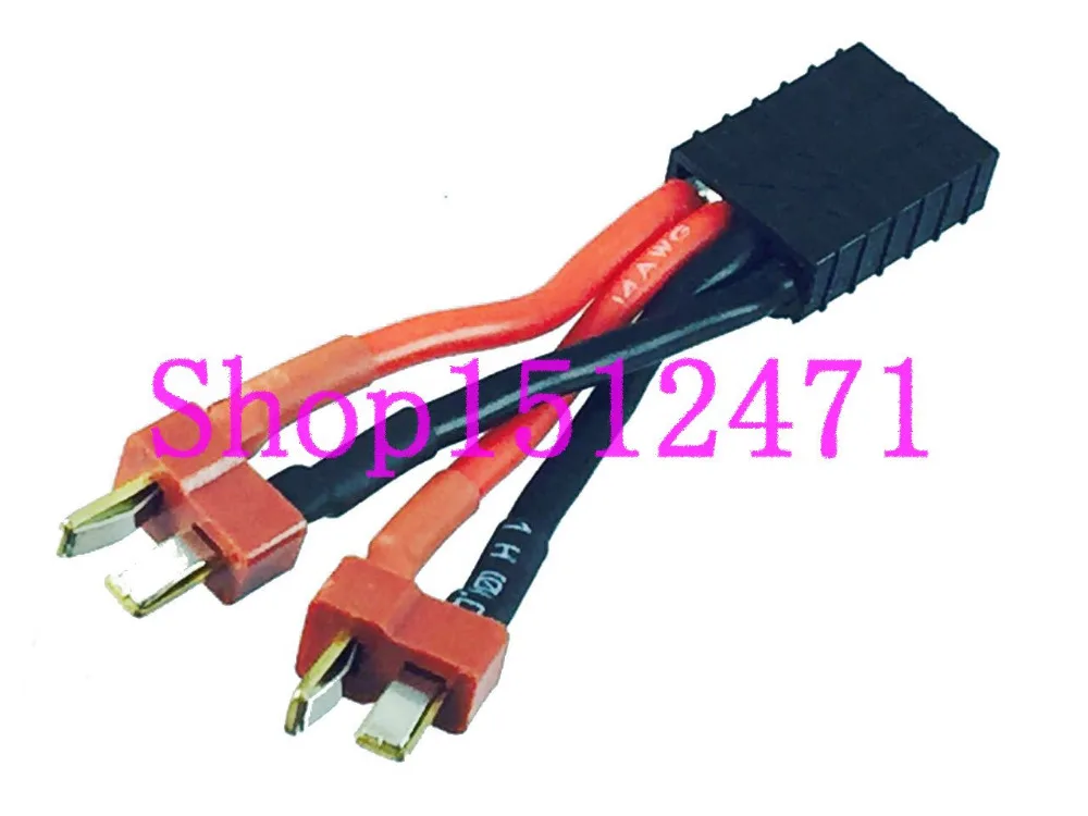 1pce Traxxas TRX Female to 2x T Plug Deans мужской параллельный кабель для батареи|trx| |