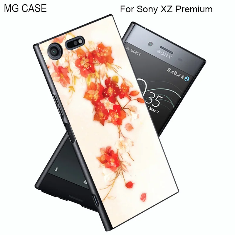 Для sony XZ Премиум Xperia X XA Z5 Z5Premium чехол Мода цветок лаванды Лето листьев Coque для