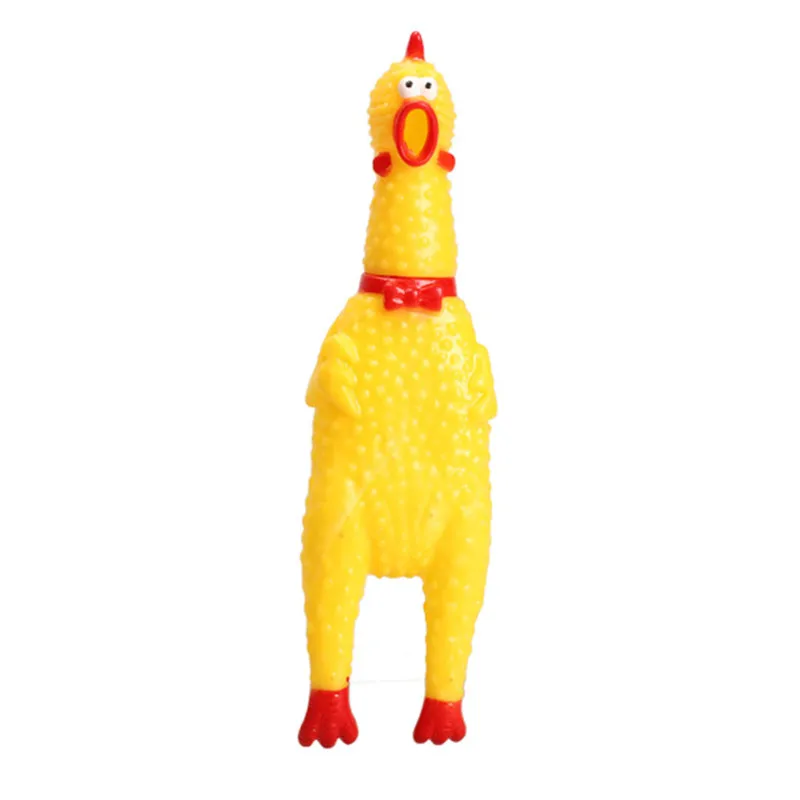 Игрушка для домашних животных 30 см 17 41 кричащая курица игрушка со звуком собак