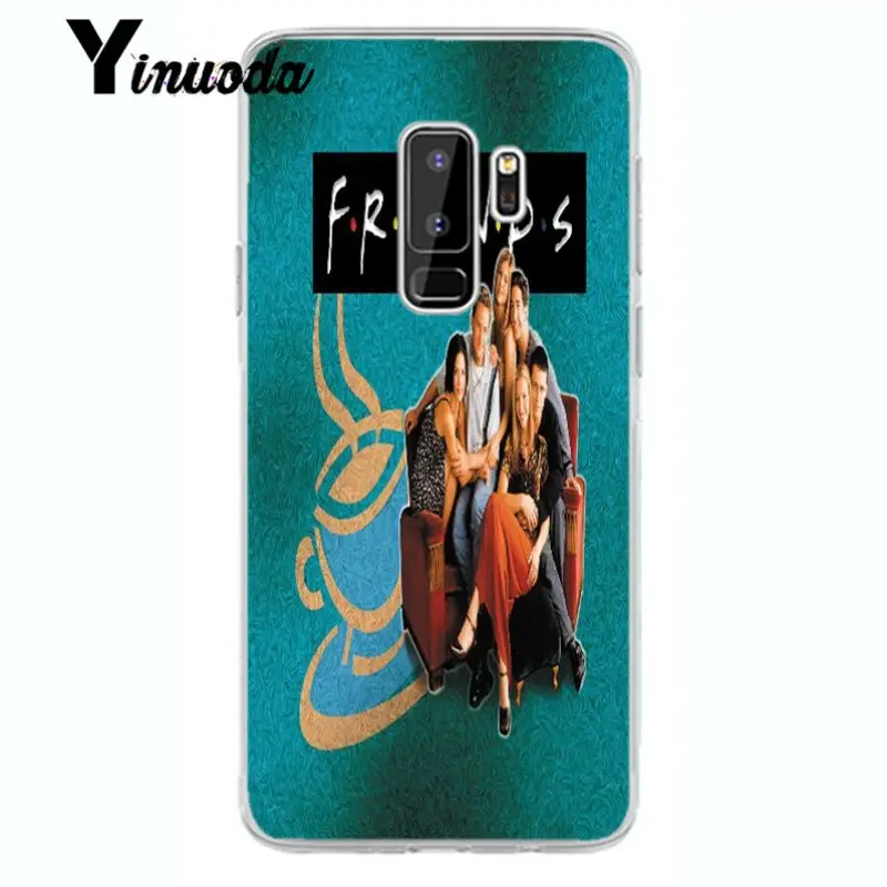 Yinuoda смешной друзья ТВ клиент высокое качество чехол для телефона samsung galaxy S9 plus S7