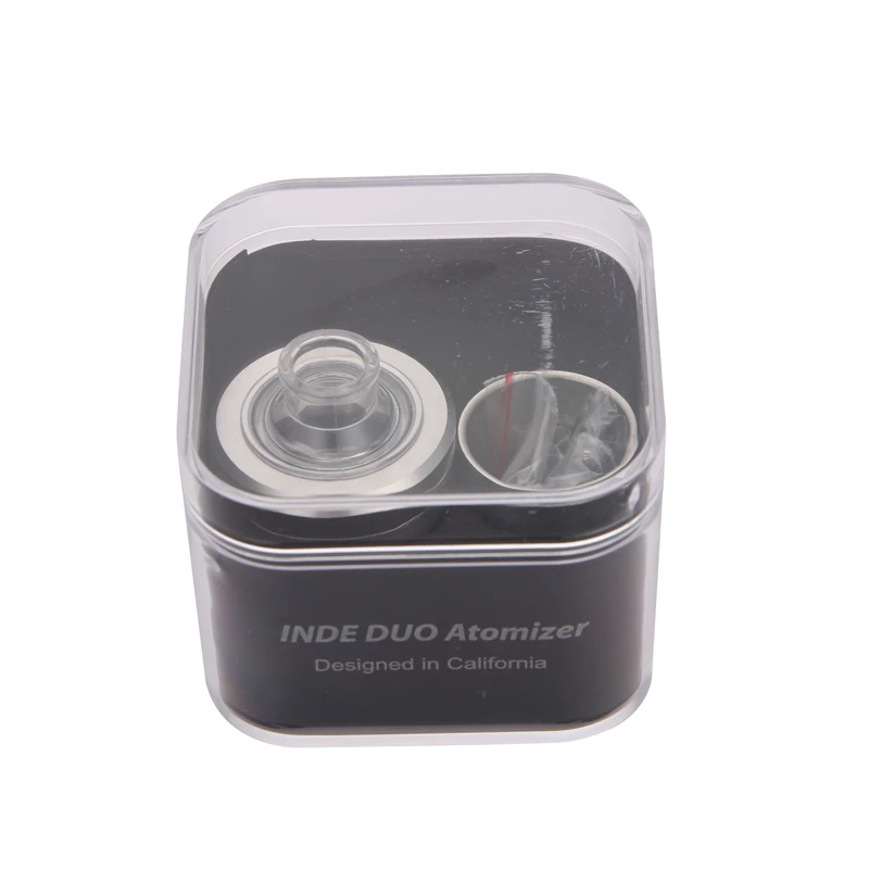 Original WISMEC INDE DUO RDA Atomizer with 22mm/30mm Tube Rebuildable Dripper For electronic cigarette squonk box Mod | Электроника