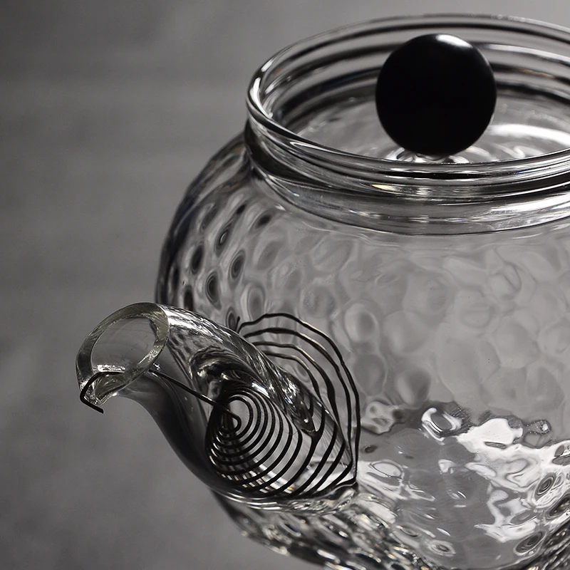 (Можно сжечь) 225 мл термостойкий молоток в японском стиле с узором стеклянный