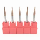 5 шт. HRC60 1,5 мм твердосплавные фрезы D1.5X4XD4X50L 4 флейты стандартная длина боковая фреза профилирование фрезы