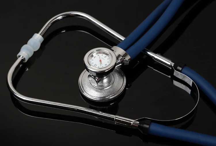 Профессиональная многофункциональная 5- Way Кабриолет стетоскоп с часы для мужчин