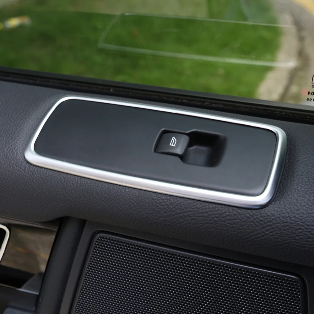 Новый HLEST 4 шт. Автомобильный Дверной Переключатель панель накладка ABS пластик для