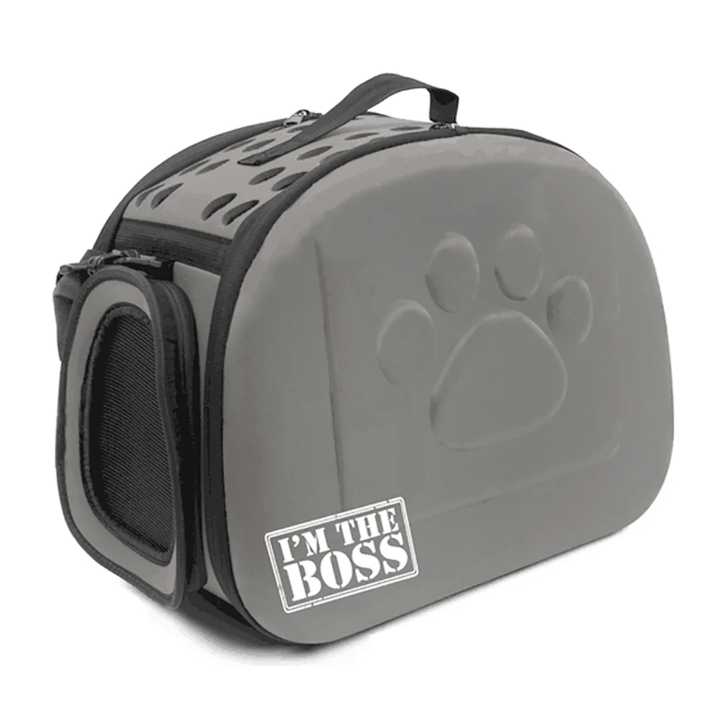 Сумка переноска для домашних питомцев складной уличный дорожный ранец на плечо