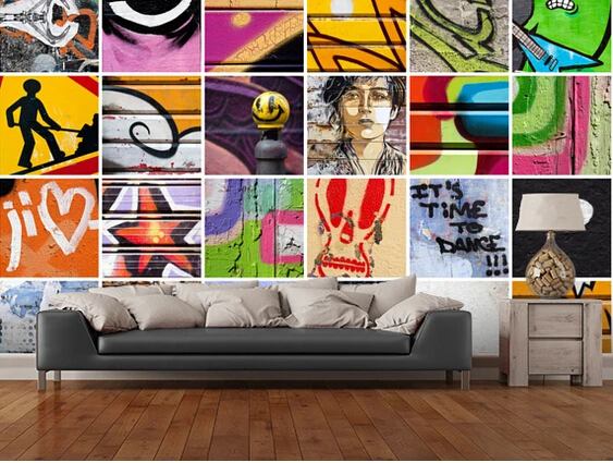 Настенные ретро-обои на заказ настенные водонепроницаемые 3D-обои для гостиной