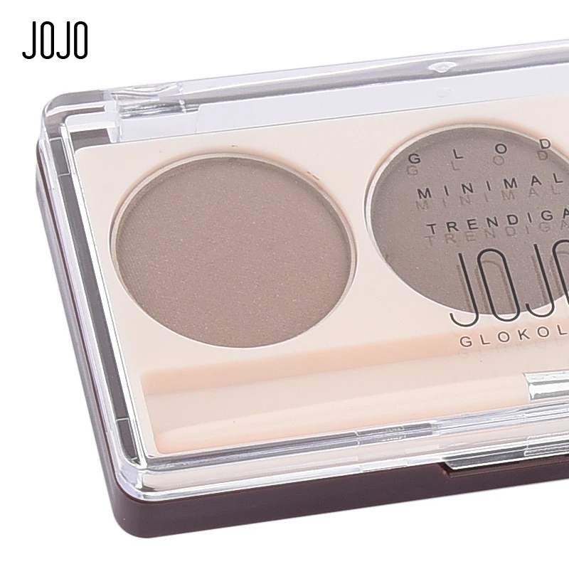 JOJO 3 цвета бровей порошок Палитра косметический бренд Enhancer Pro Водонепроницаемый