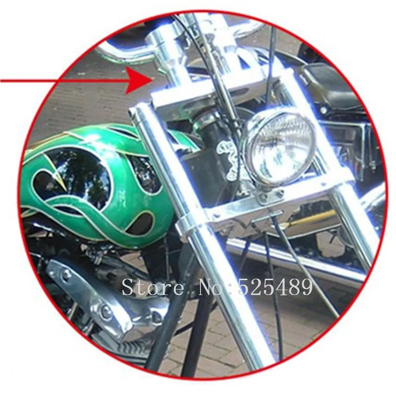 CNC мотоцикл 1 &quot25 мм Руль управления для мотоциклов Райзер Harley Honda Kawasaki Yamaha Suzuki