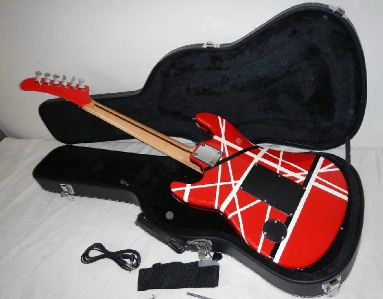 6 струн kramer EVH 5150 RED EVH серия ARI tremolo электрогитара с жестким Чехол-6-4