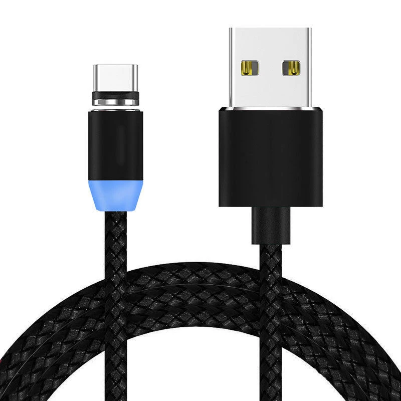 Магнитный кабель Micro Usb Type C адаптер для быстрой зарядки телефона Microusb магнитное