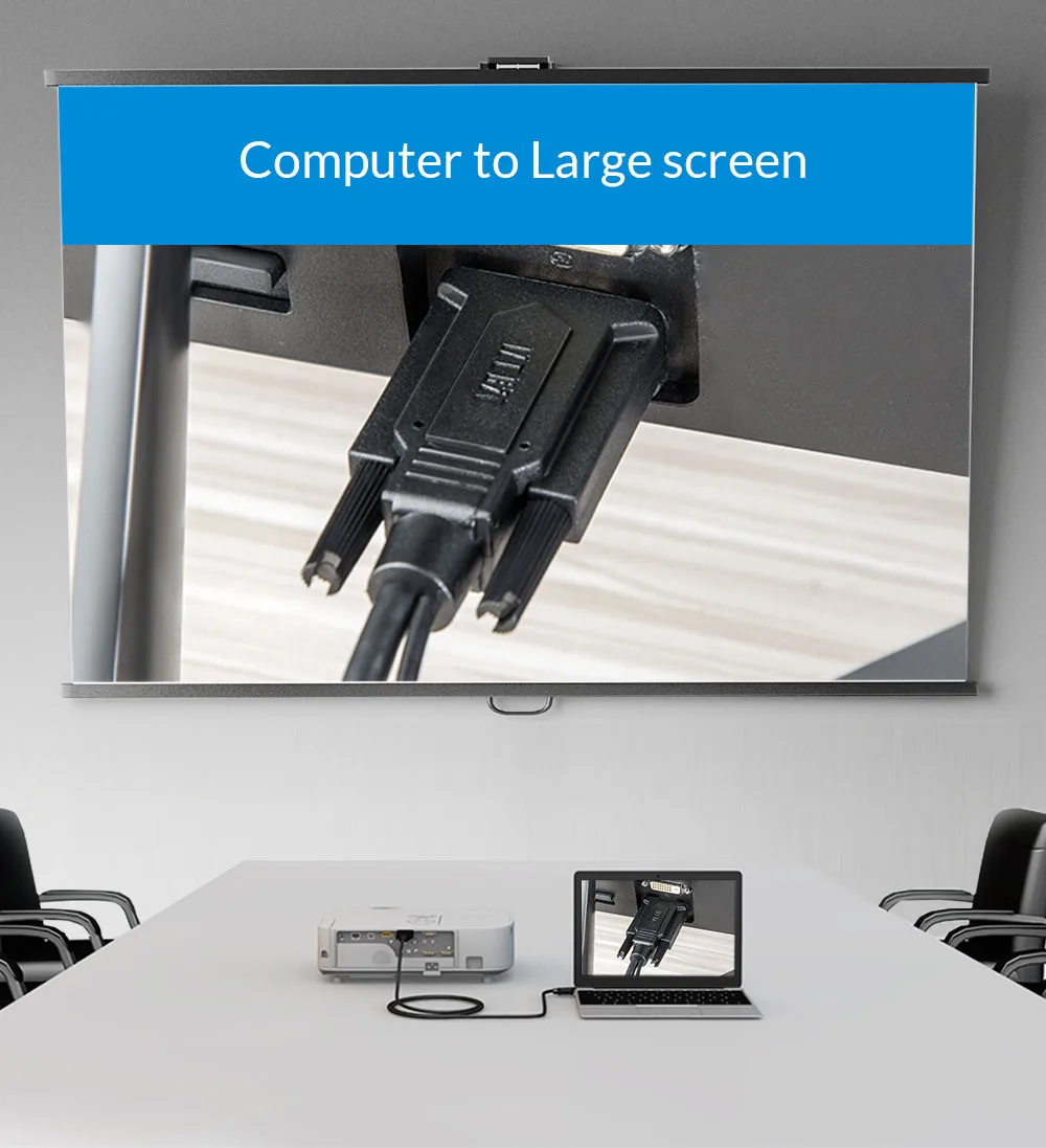 Unnlink HD mi to VGA кабель HD mi to VGA конвертер адаптер 1080P@ 60H с 3,5 разъемом аудио кабель для компьютера xbox PS3 PS4 tv mi Box