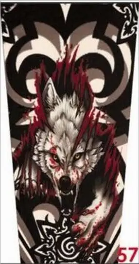 Новый креативный суперэластичный чехол для рук с татуировкой защита от УФ-лучей