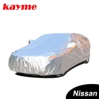 Kayme водонепроницаемый алюминиевый чехол для автомобиля, супер защита от солнца, пыли, дождя, универсальный автомобильный чехол для внедорожника, защитный чехол для Nissan
