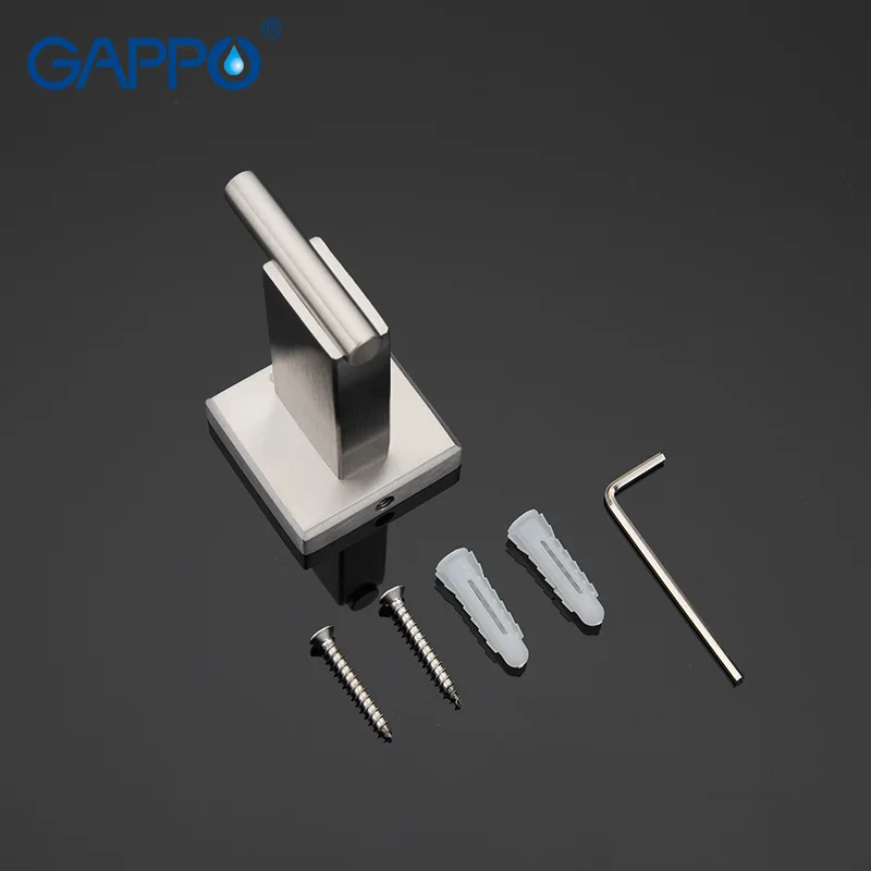 Крючки для халата GAPPO 1 крючок одежды аксессуары ванной из нержавеющей стали