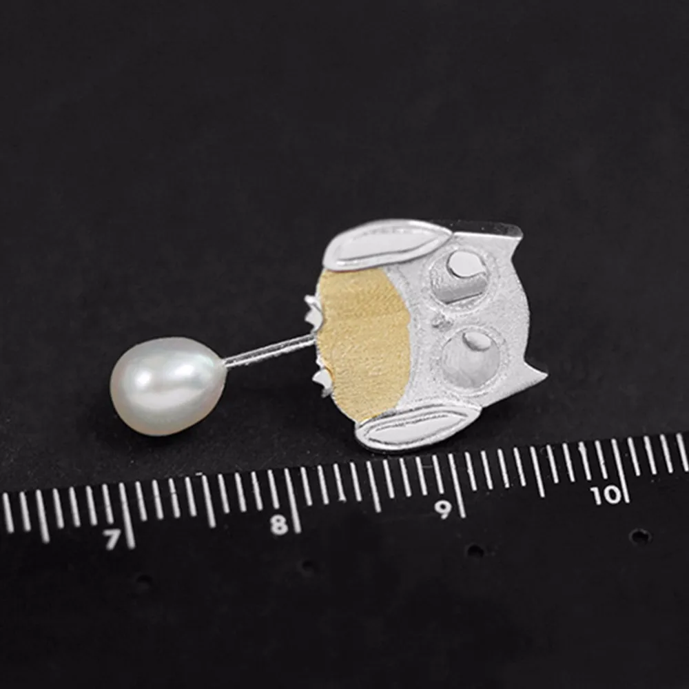 Lotus весело момент реального 925 пробы серебро Модные украшения творческий лес