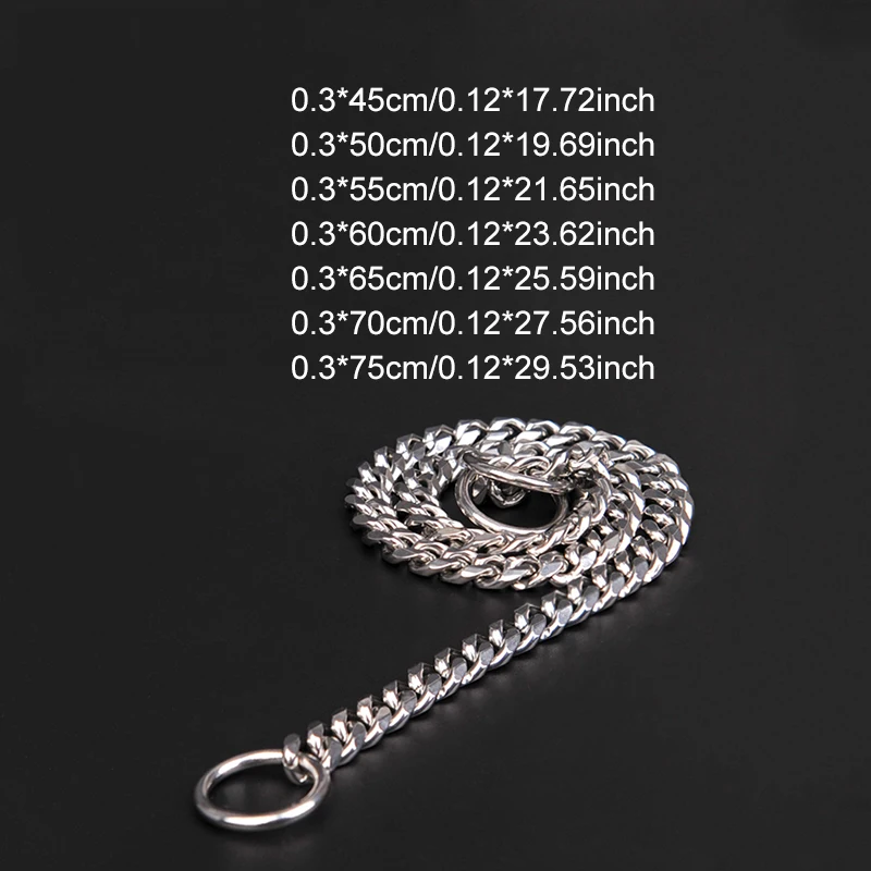 Изделия из нержавеющей стали для домашних питомцев P цепь змеиная воротник шесть