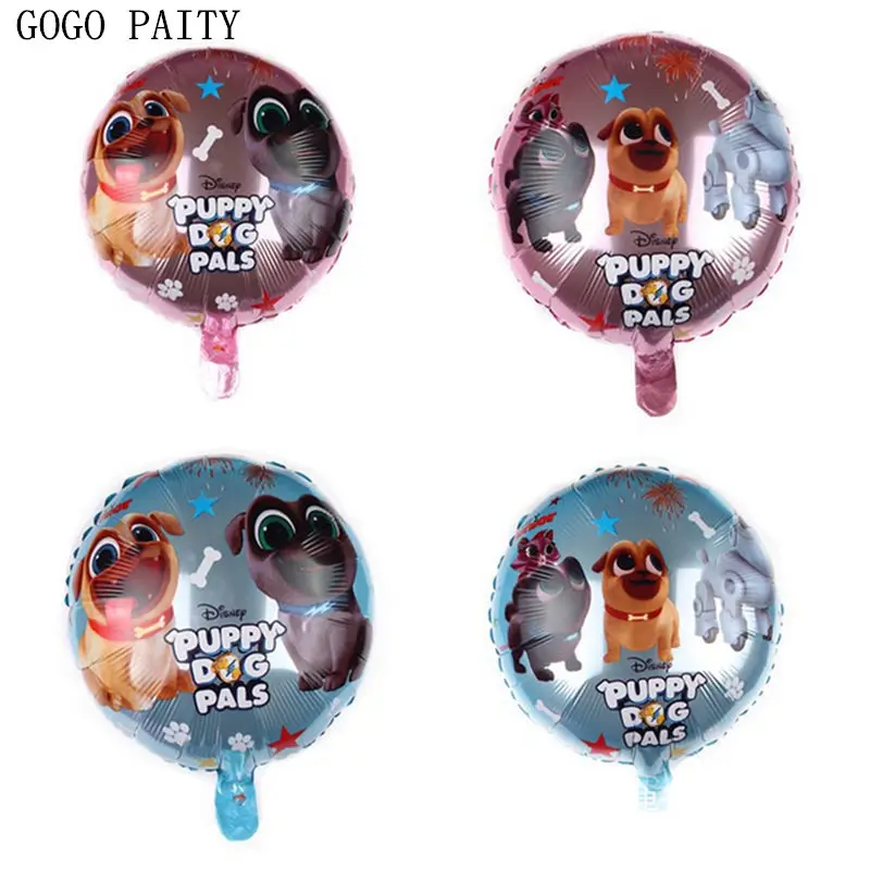 GOGO PAITY Новый 18 дюймовый круглый алюминиевый воздушный шар для собаки детский