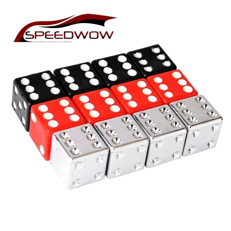 Колпачки для колес SPEEDWOW 4 шт. колпачки пневматических клапанов шин вентиля шины