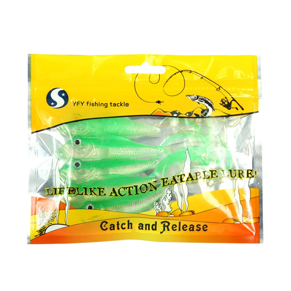 Мягкая рыболовная версия объемные глаза монстра плавательные мягкие рыболовные