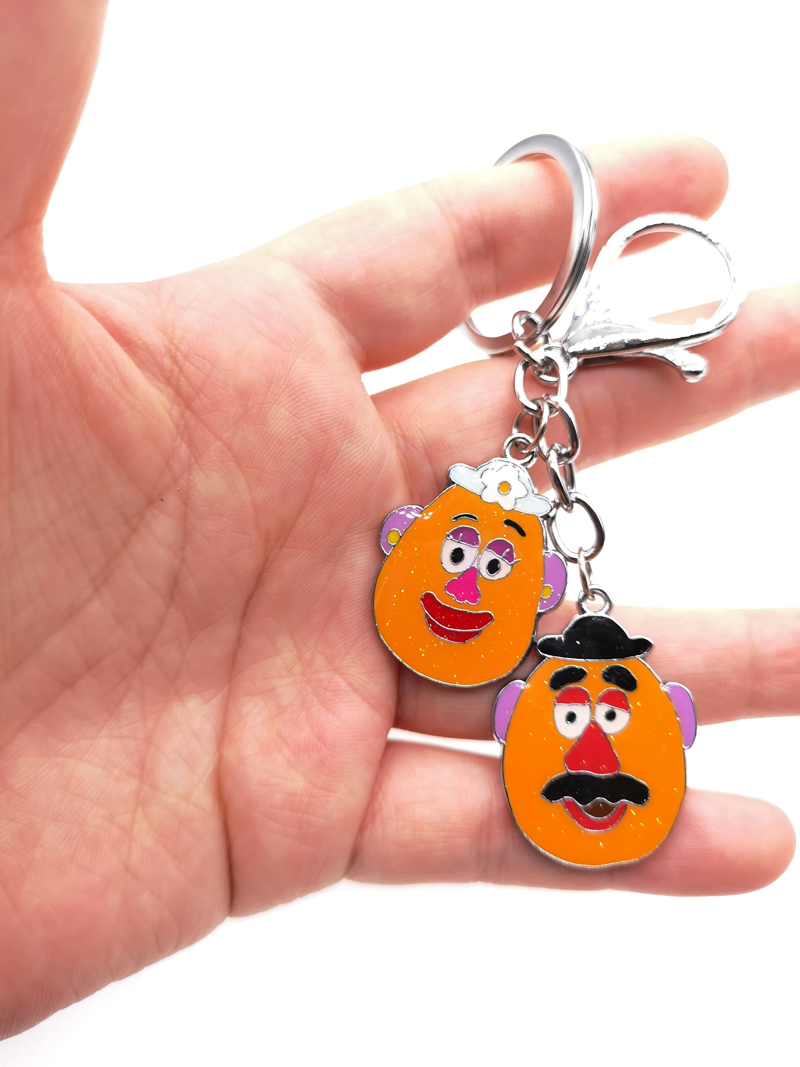 Новинка 1 набор мультяшная игрушка брелок для ключей ювелирные аксессуары Брелки