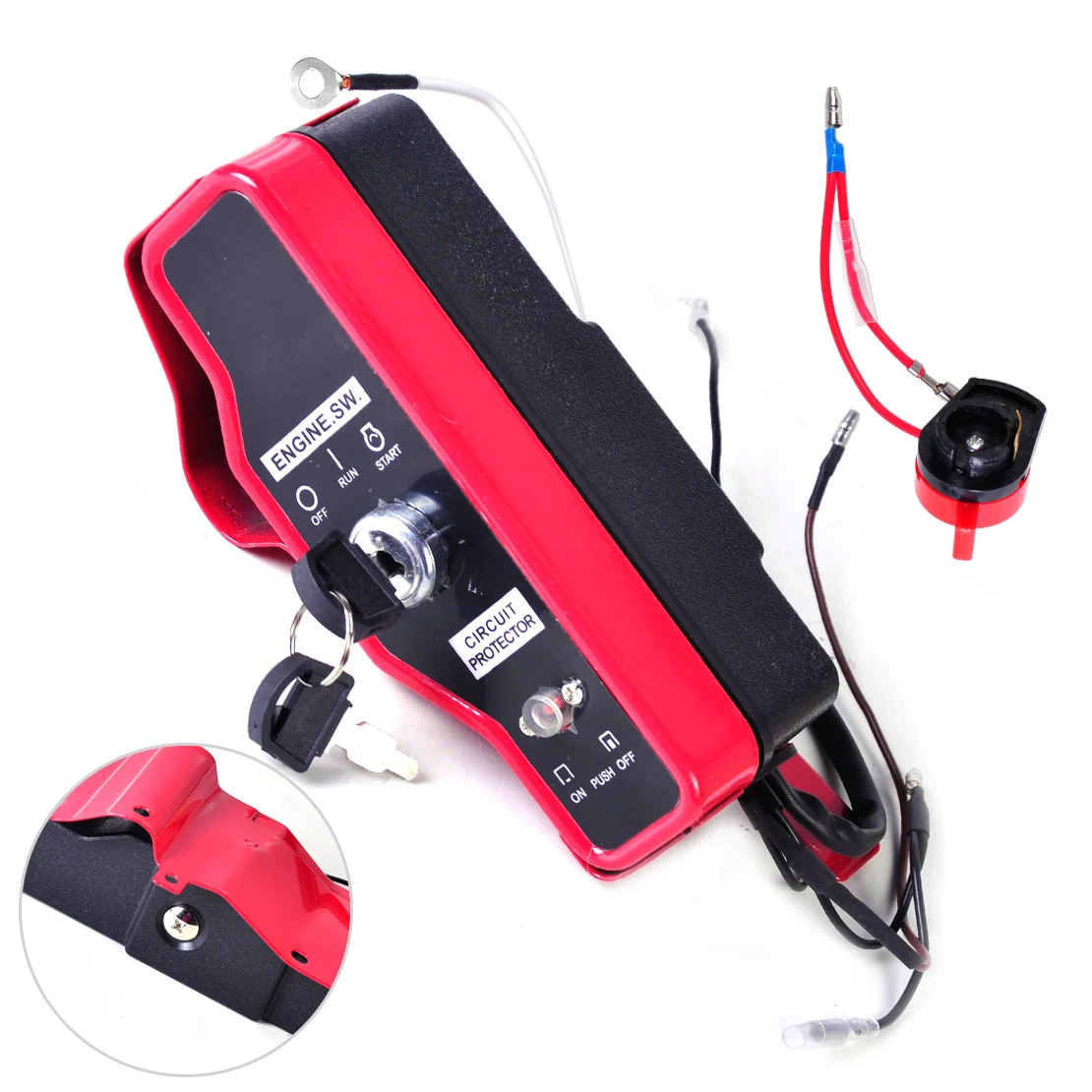 LETAOSK высокое качество Переключатель зажигания и включения выключения двигателя