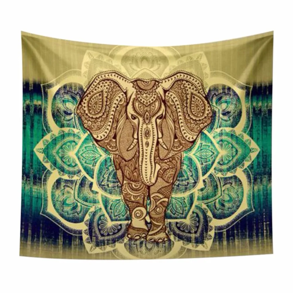 CAMMITEVER богемное одеяло украшение слон гобелен Древо жизни домашний декор
