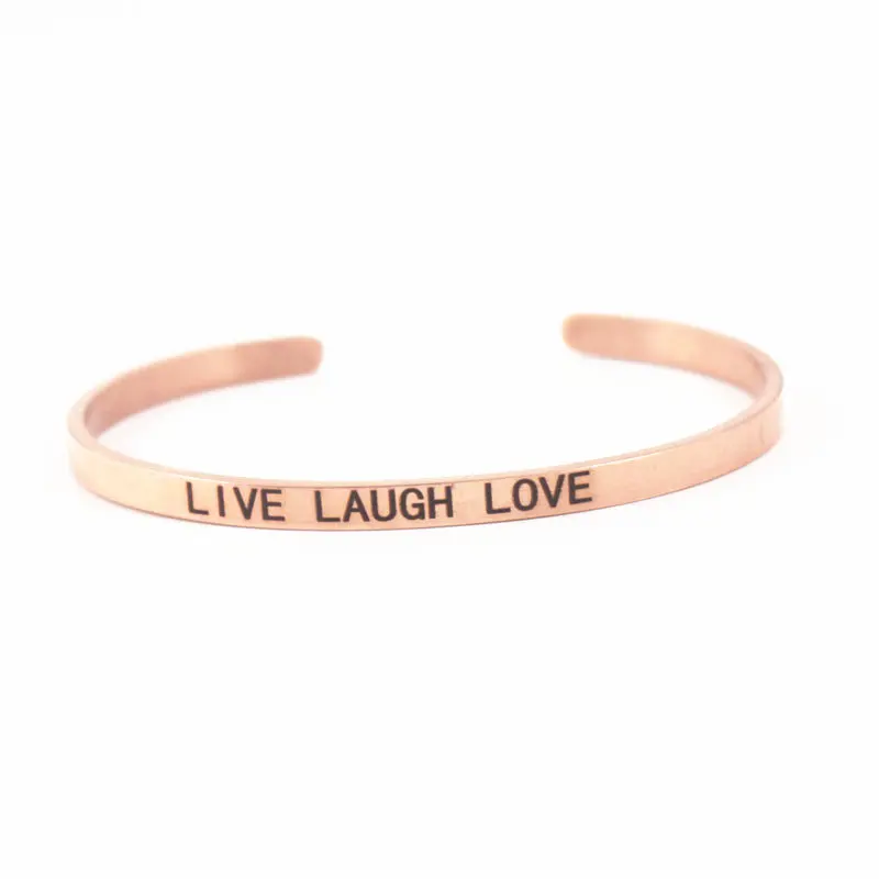 Браслет из нержавеющей стали браслеты для женщин и мужчин с мантрой