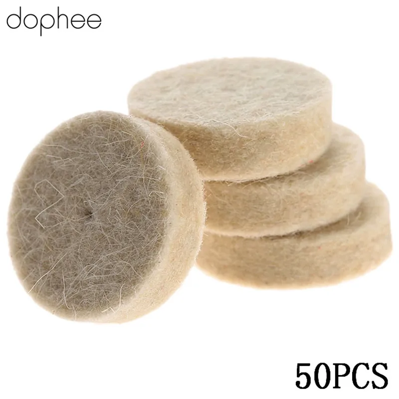 Dophee аксессуары для Dremel, полировка, полировка, шлифовальная полировальная подкладка+ 2 шт 3,2 мм хвостовики для Dremel, инструмент 50 шт 25 мм