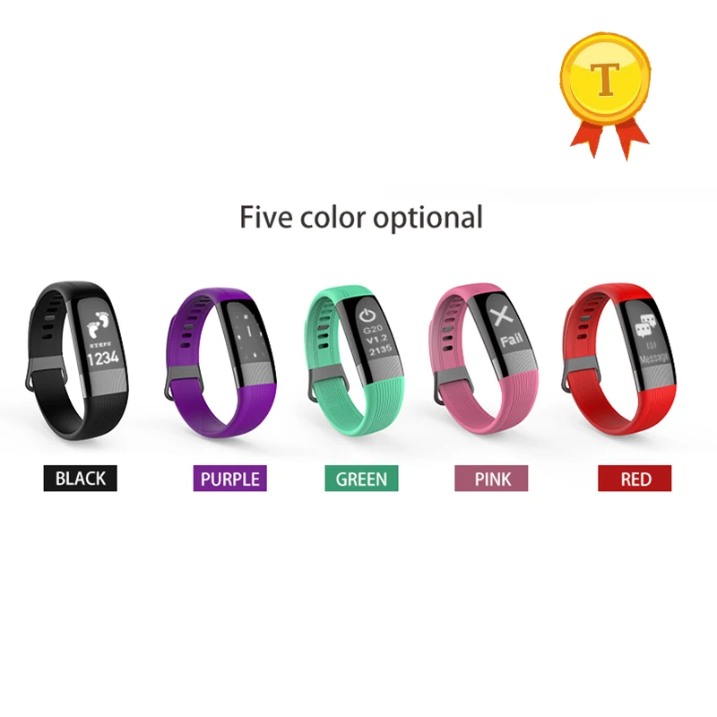 Фитнес браслет E18 с пульсометром фитнес для iphone android 2019|Смарт-браслеты| |