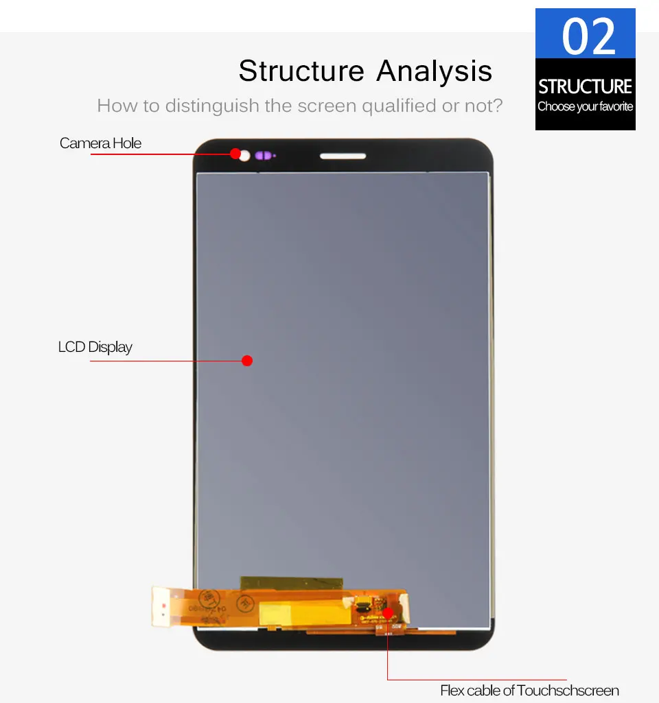 Srjtek для huawei Honor X2 MediaPad X2 GEM-703L GEM-703LT GEM-702L Сенсорный экран планшета ЖК-дисплей Дисплей матрица Экран в сборе