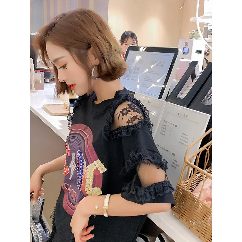 Лето 2019 г. бисер кружево нашивки для платьев конструкции блёстки женщин платья |