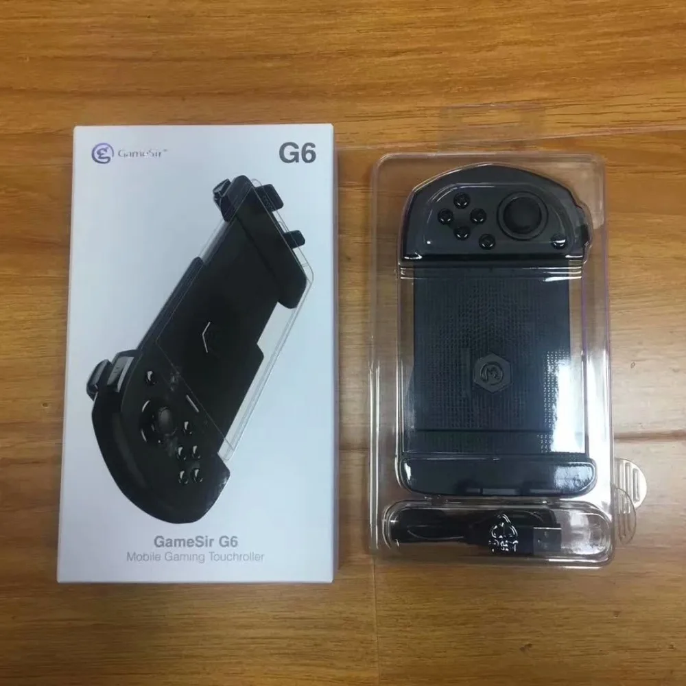 Новое поступление игровой контроллёр Gamesir G6 Bluetooth 5,0 Беспроводной одиночный геймпады FPS игры кнопочный джойстик для IOS Поддержка PUBG Mobile
