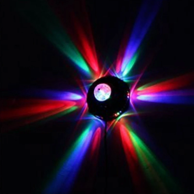 3 Вт полноцветная светодиодная лампа для подсолнуха с автоматическим вращением
