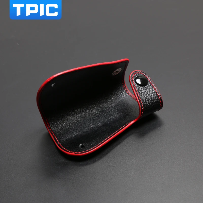 Чехол для ключей автомобиля из коровьей кожи TPIC, чехол для Mercedes Benz W204 W203 W205 W211 C S E Class GLA GLK, аксессуары для ключей