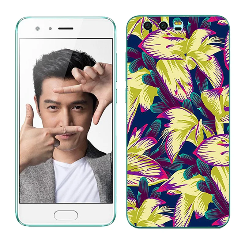 Силиконовый чехол для телефона Huawei Honor 9 Honor9 5 15 дюйма прозрачный мягкий из ТПУ